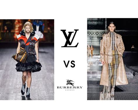 lv vs burberry